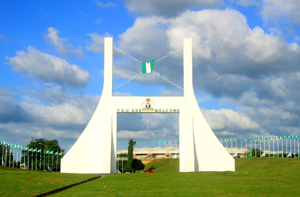 Porte de la ville d'Abuja 