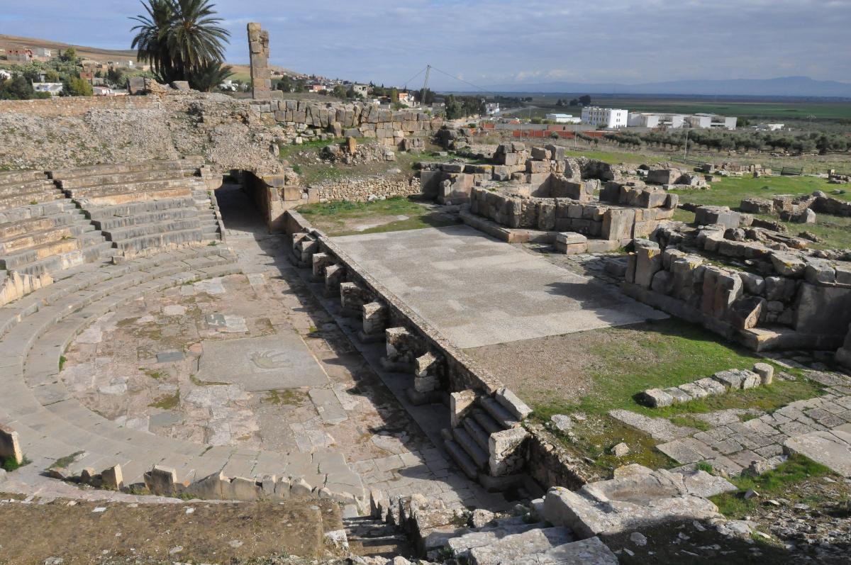Théâtre romain de Bulla Regia 