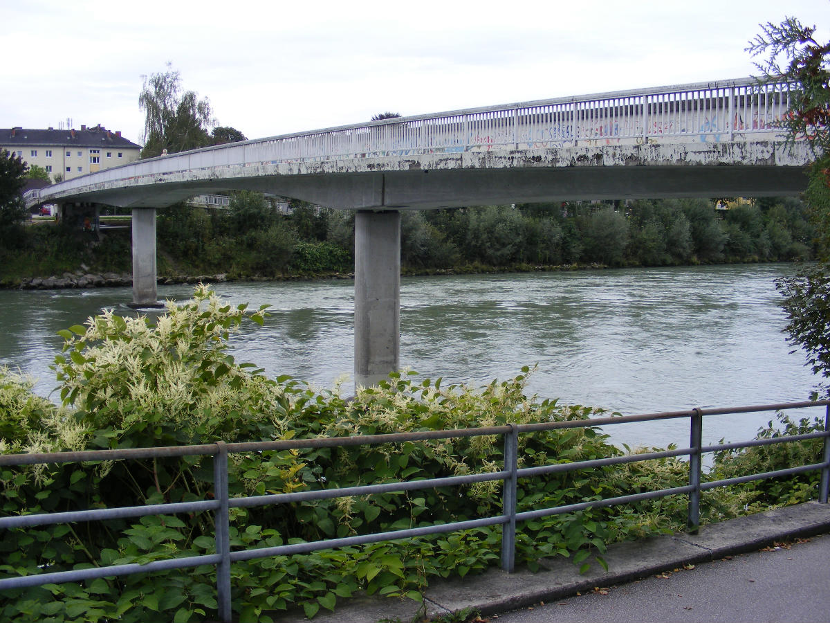 Footbridge „trail bridge“, City of Salzburg 