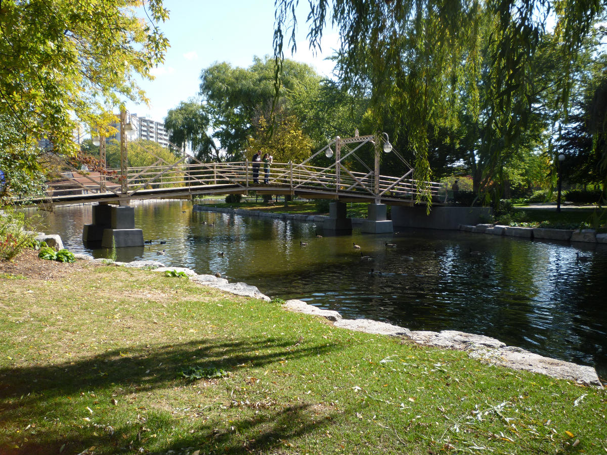 Victoria Park Lake Footbridge 