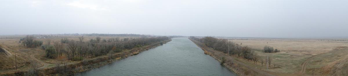 Panorama of Volga–Don Canal 