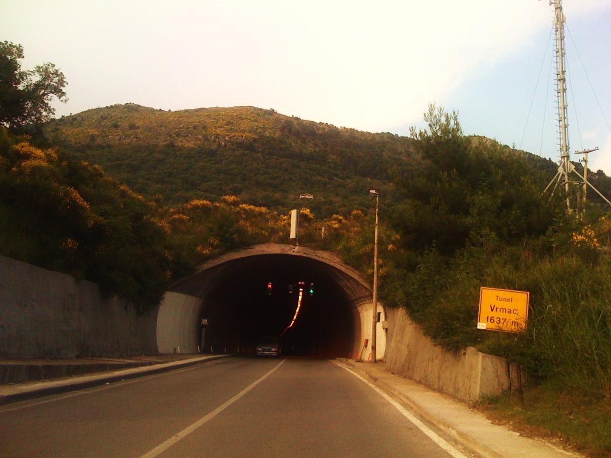 Vrmac Tunnel in Montenegro 