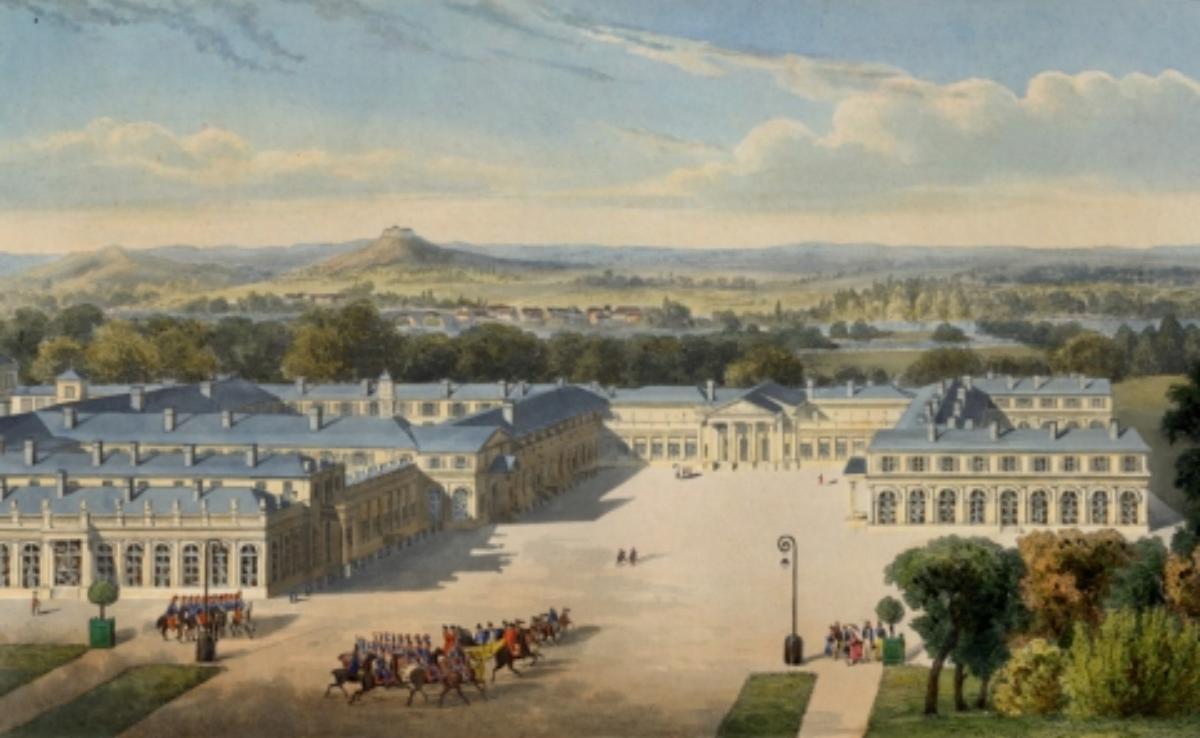 Vue du château de Neuilly-sur-Seine 