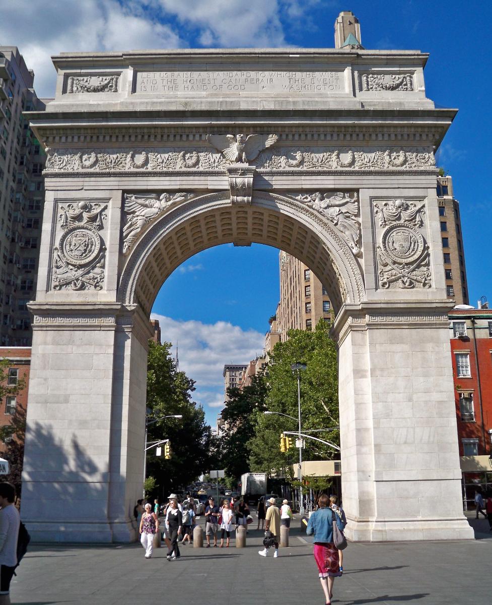 Washington Square Arch. 