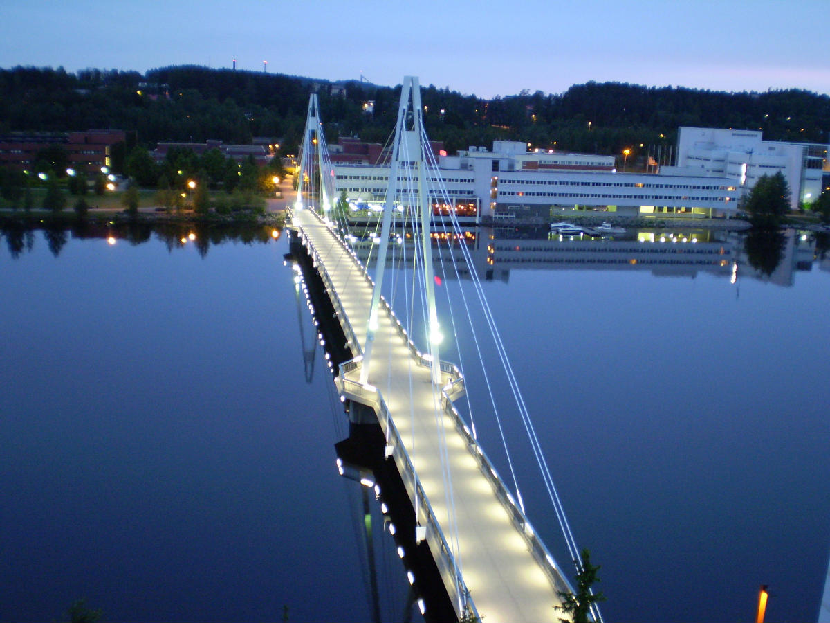 Ylistö Bridge in Jyväskylä, Finland 