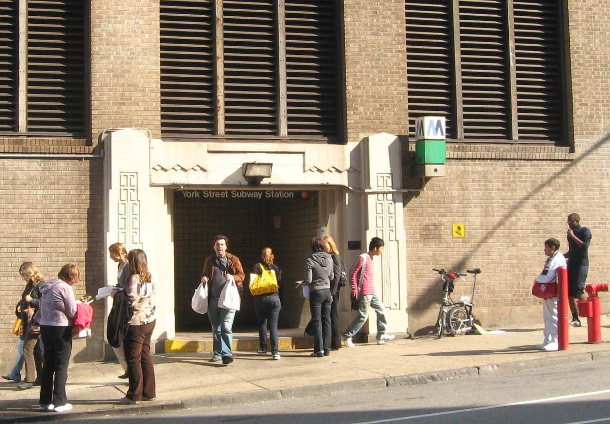 York Street Subway Station (Sixth Avenue Line) 