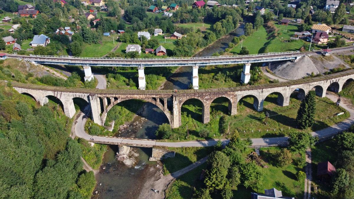 Viaduc ferroviaire de Vorokhta 