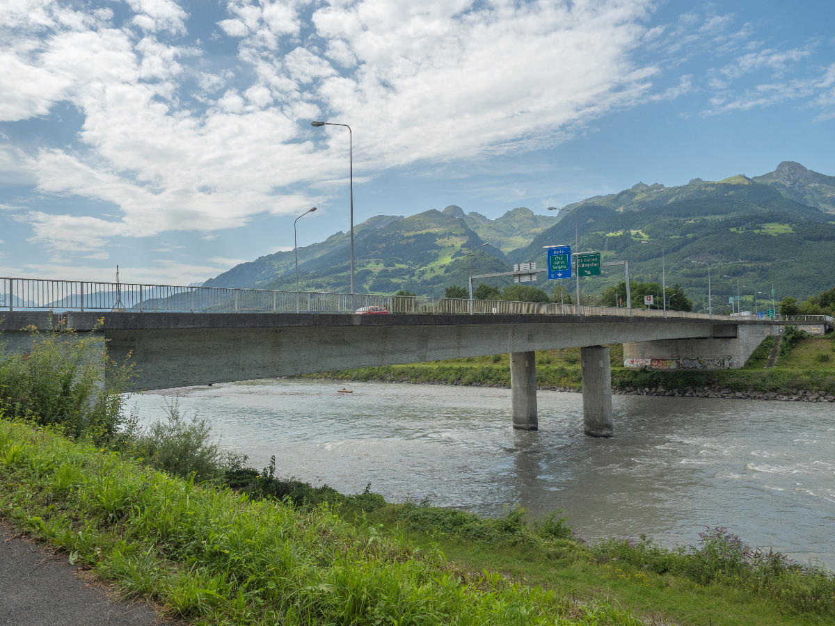 Zollstrasse-Brücke über den Rhein, Buchs SG – Schaan LI 